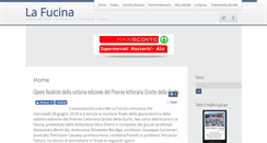 Desktop Screenshot of lafucinaalia.it
